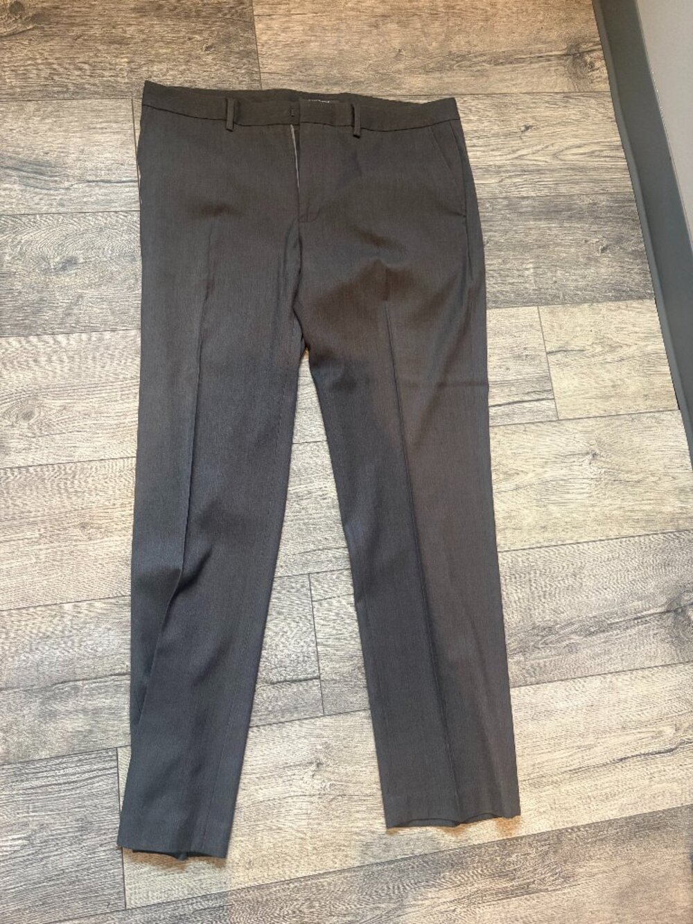 Kenneth Cole Reaction 36x32 Grey Gray Men's Dress Pants Suit Pants